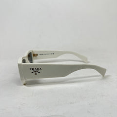 Prada White Symbole Sunglasses