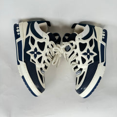 Louis Vuitton Navy Skate Sneakers Size LV 9