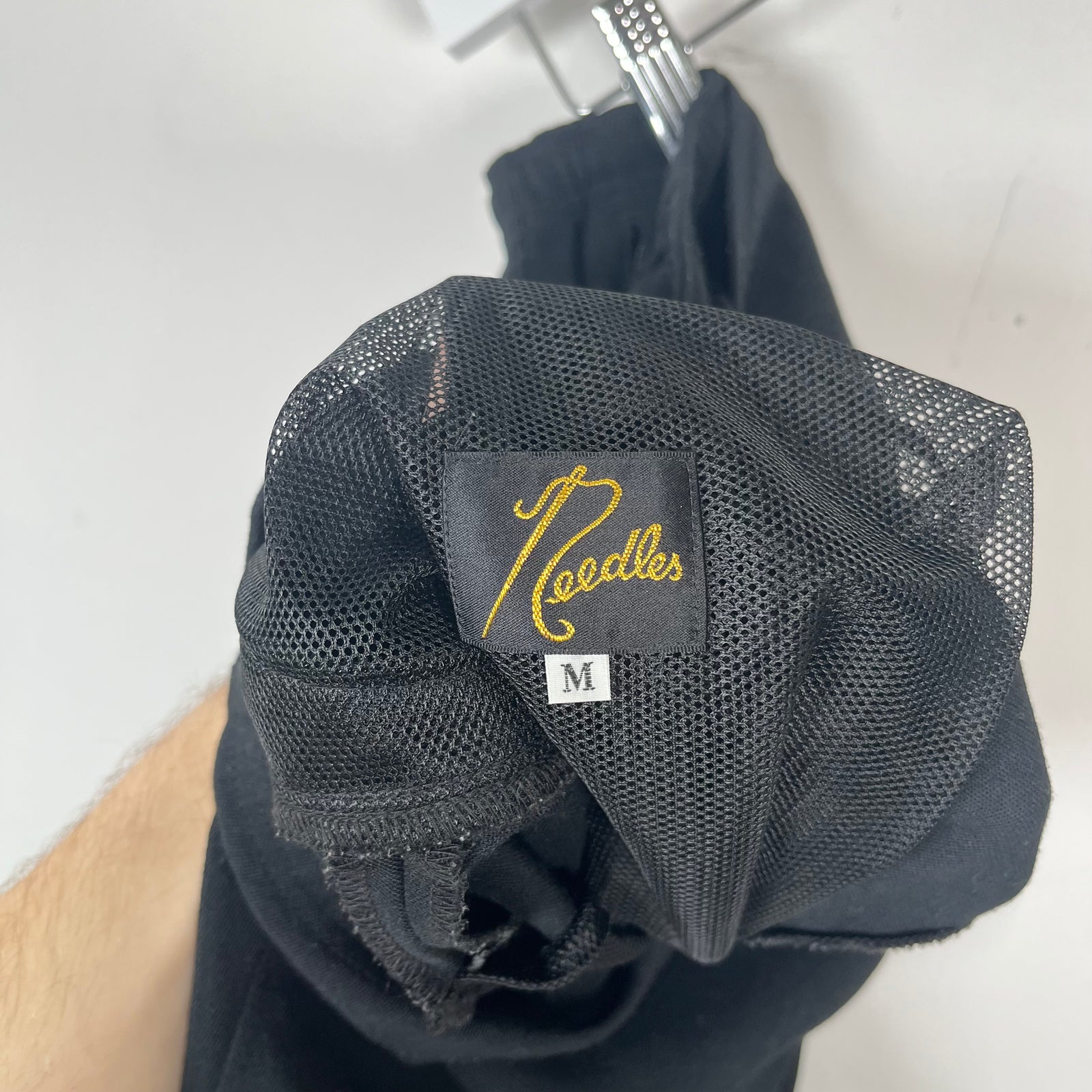 Needles Black Narrow Track Pants Size M