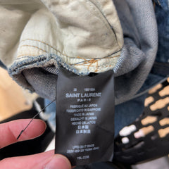 Saint Laurent D02 Distressed Lightwash Jeans