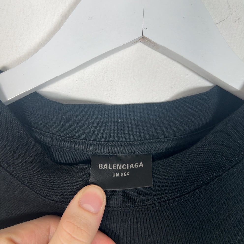 Balenciaga BB Spell Out Logo T-Shirt