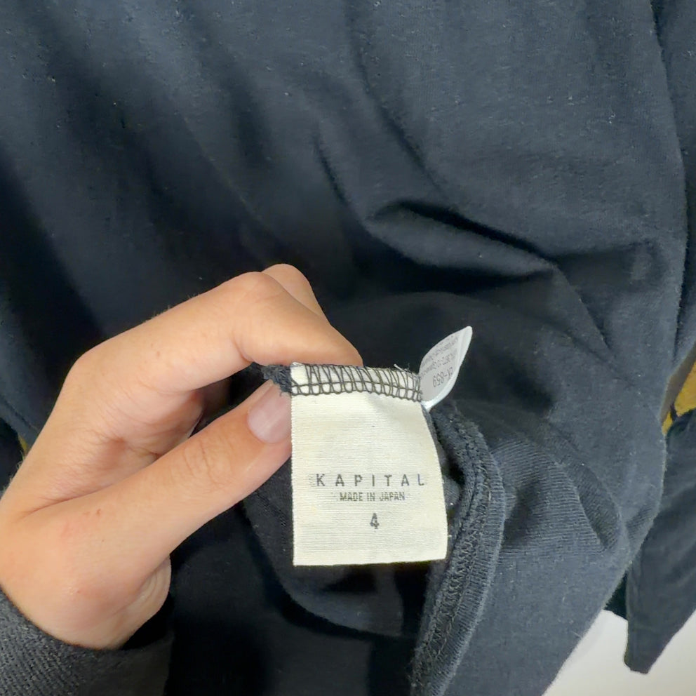 Kapital Smiley Graphic Longsleeve