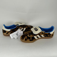 Adidas x Wales Bonner Leopard Ponyhair Samba Sneaker Size 10.5