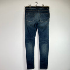 Amiri Deep Classic MX1 Black Patch Denim Jeans