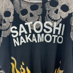Satoshi Nakamoto Lost Boy Black Thermal Longsleeve