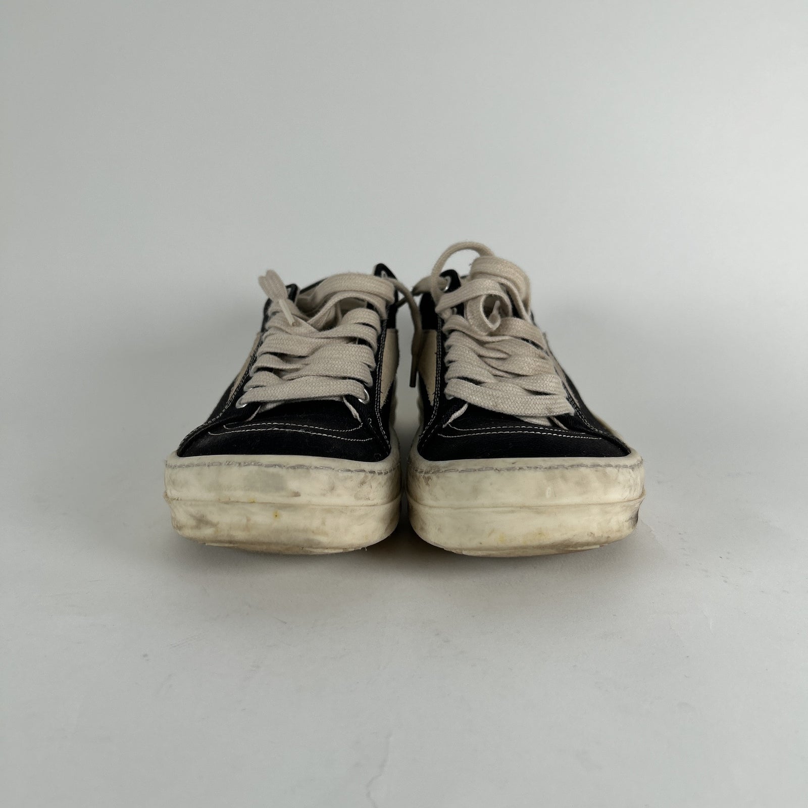 Rick Owens Drkshdw Vintage Canvas Low Tops Size 37
