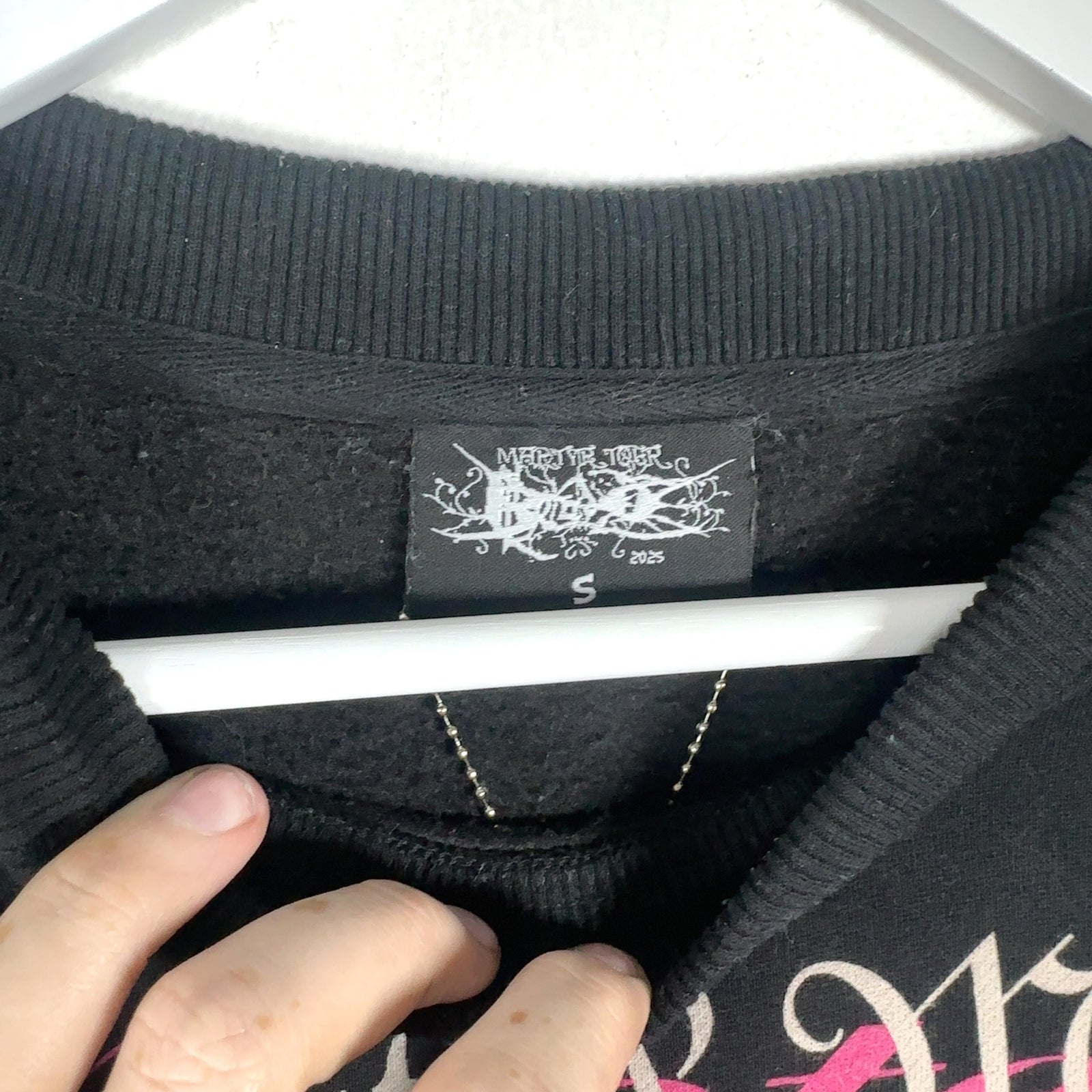 Drain Gang Martyr Tour Rhinstone Crewneck