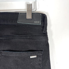 Amiri Thigh Logo Black/Black Jeans