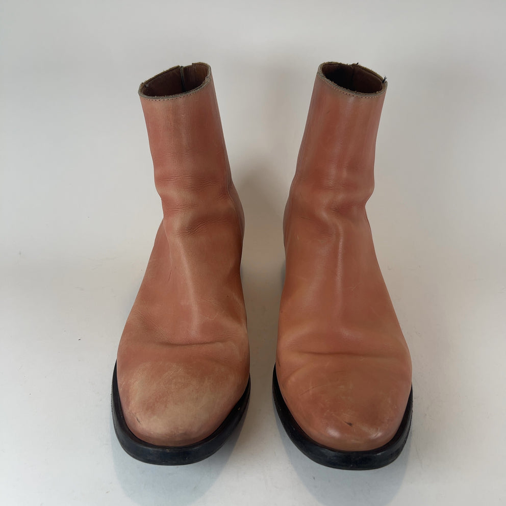 Givenchy Rose Leather Boots