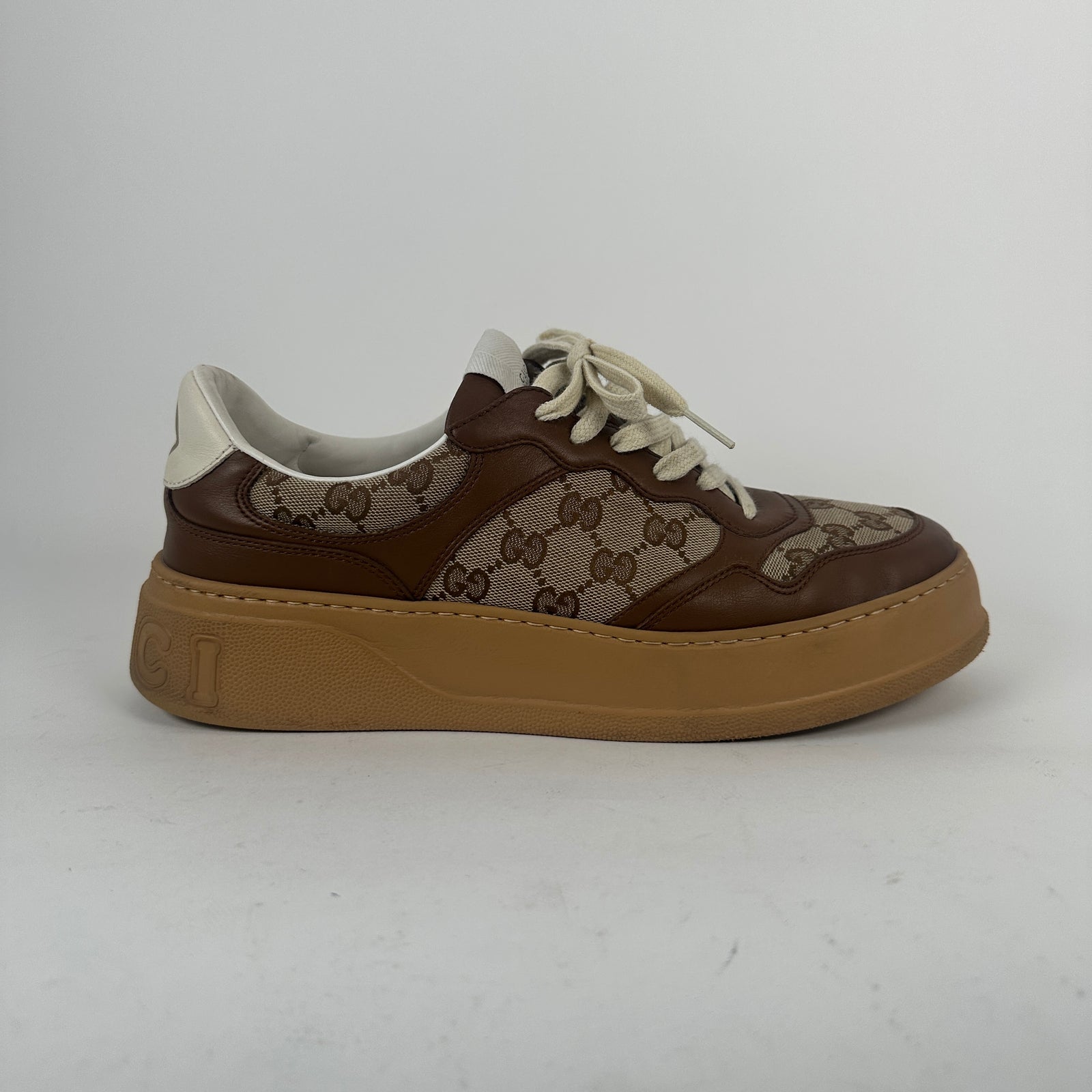 Gucci Brown GG Chunky Sneaker Size 9.5