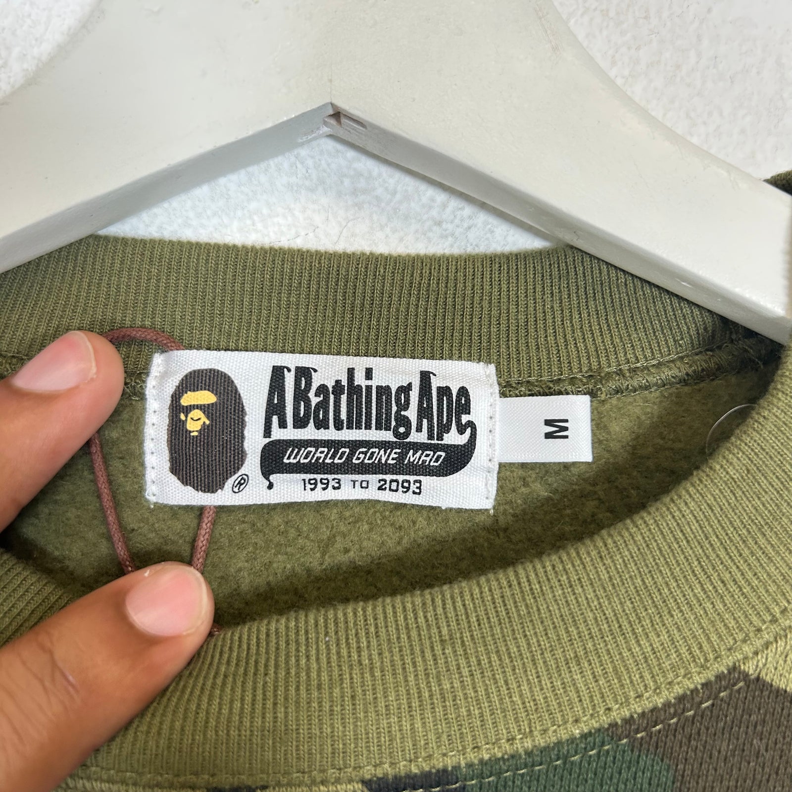 Bape 1st Camo Sweatshirt Size M