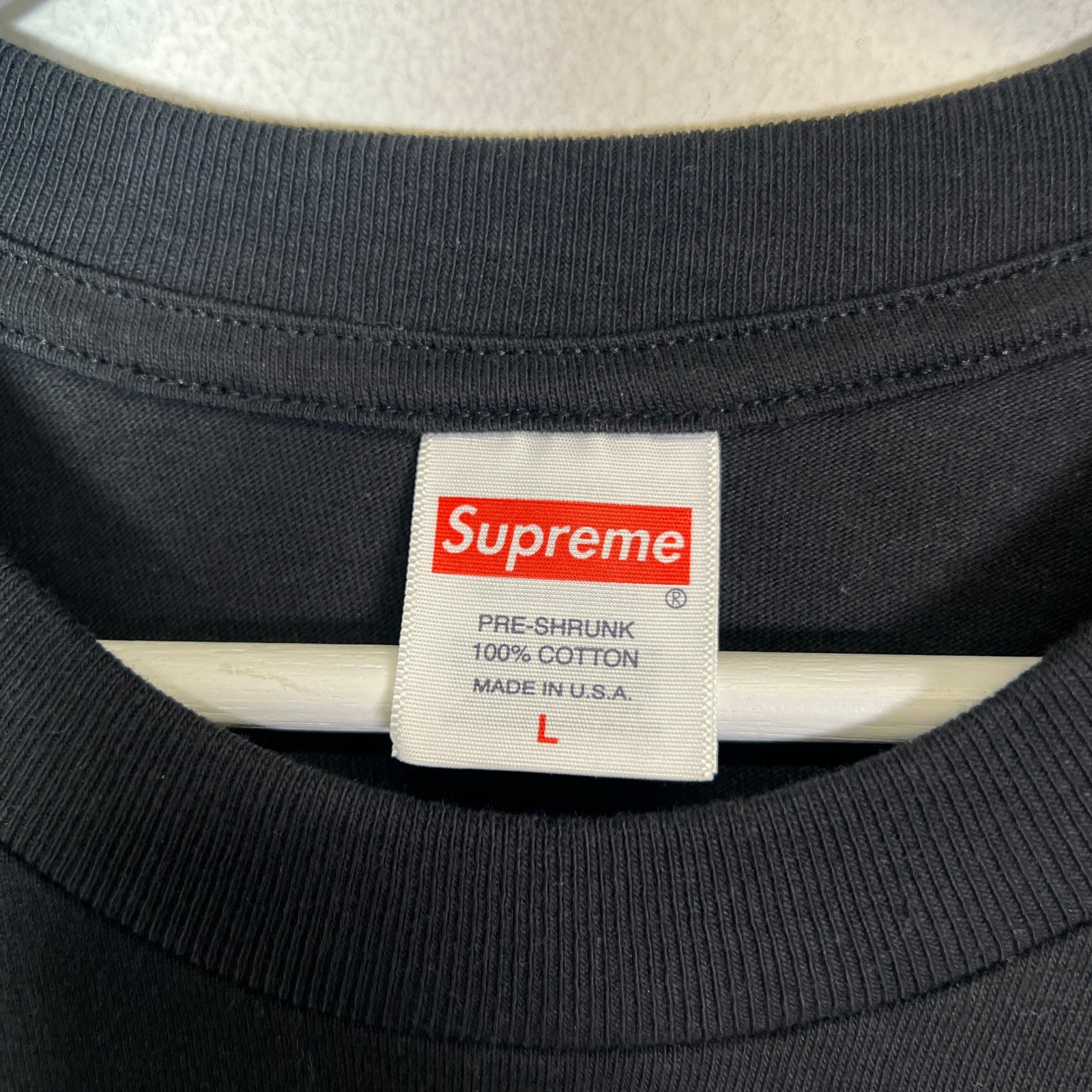 Supreme Black Maradona T-Shirt Size L