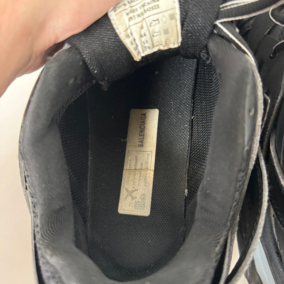 Balenciaga Black LED Track Sneakers Size 44