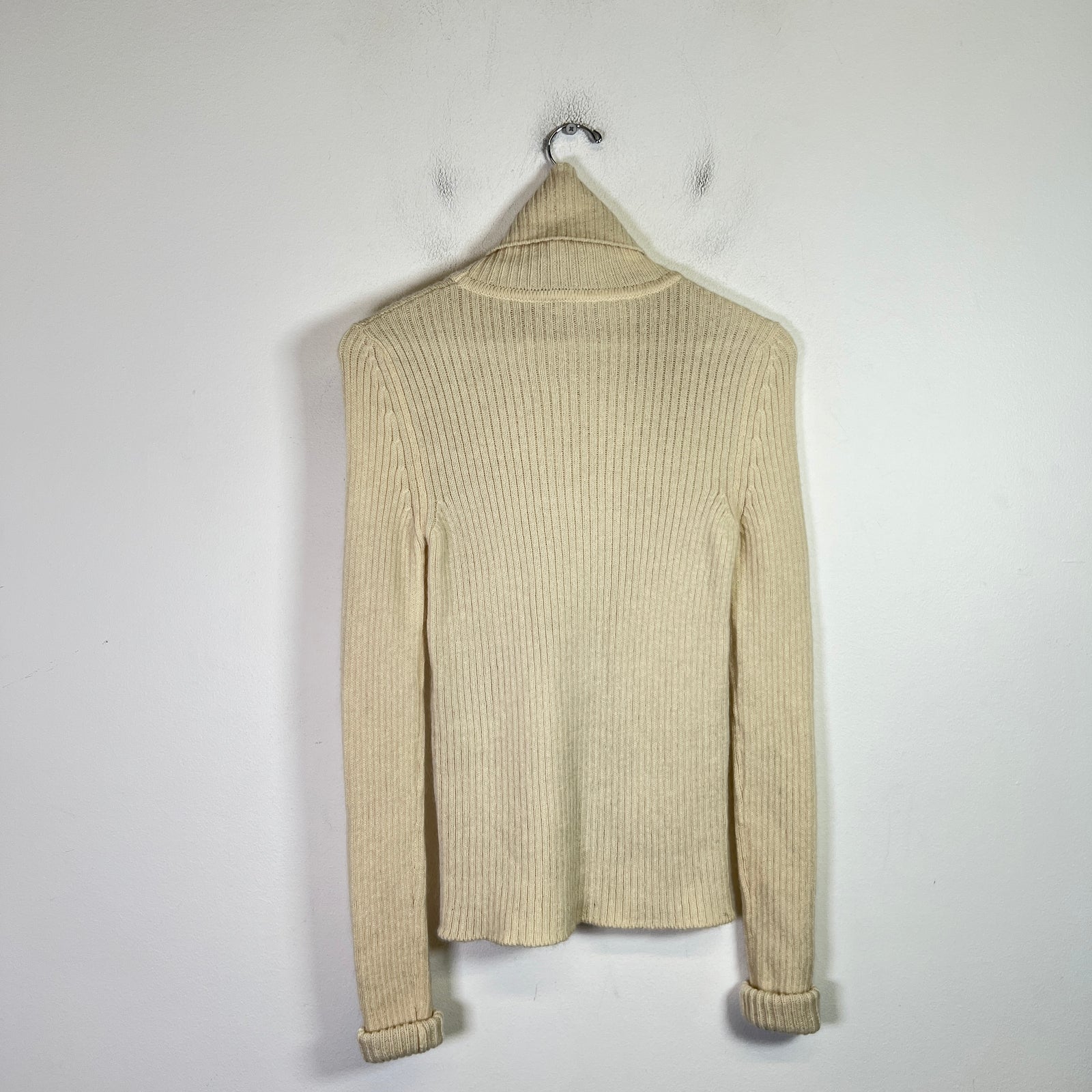 Saint Laurent Cassandre Wool-Blend Turtleneck Sweater