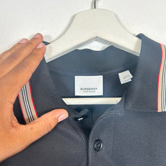 Burberry 'TB' Logo Black Shirt Size M