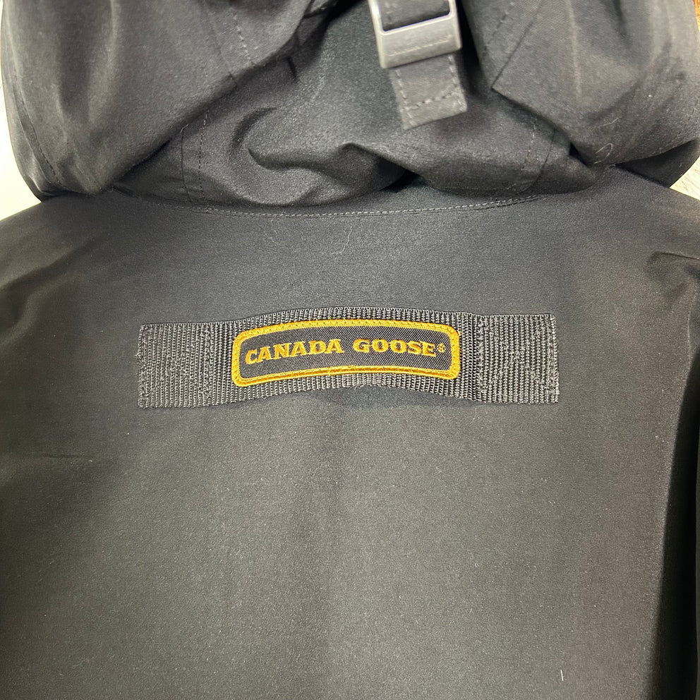 Canada Goose Black Langford Parka Jacket Size XL