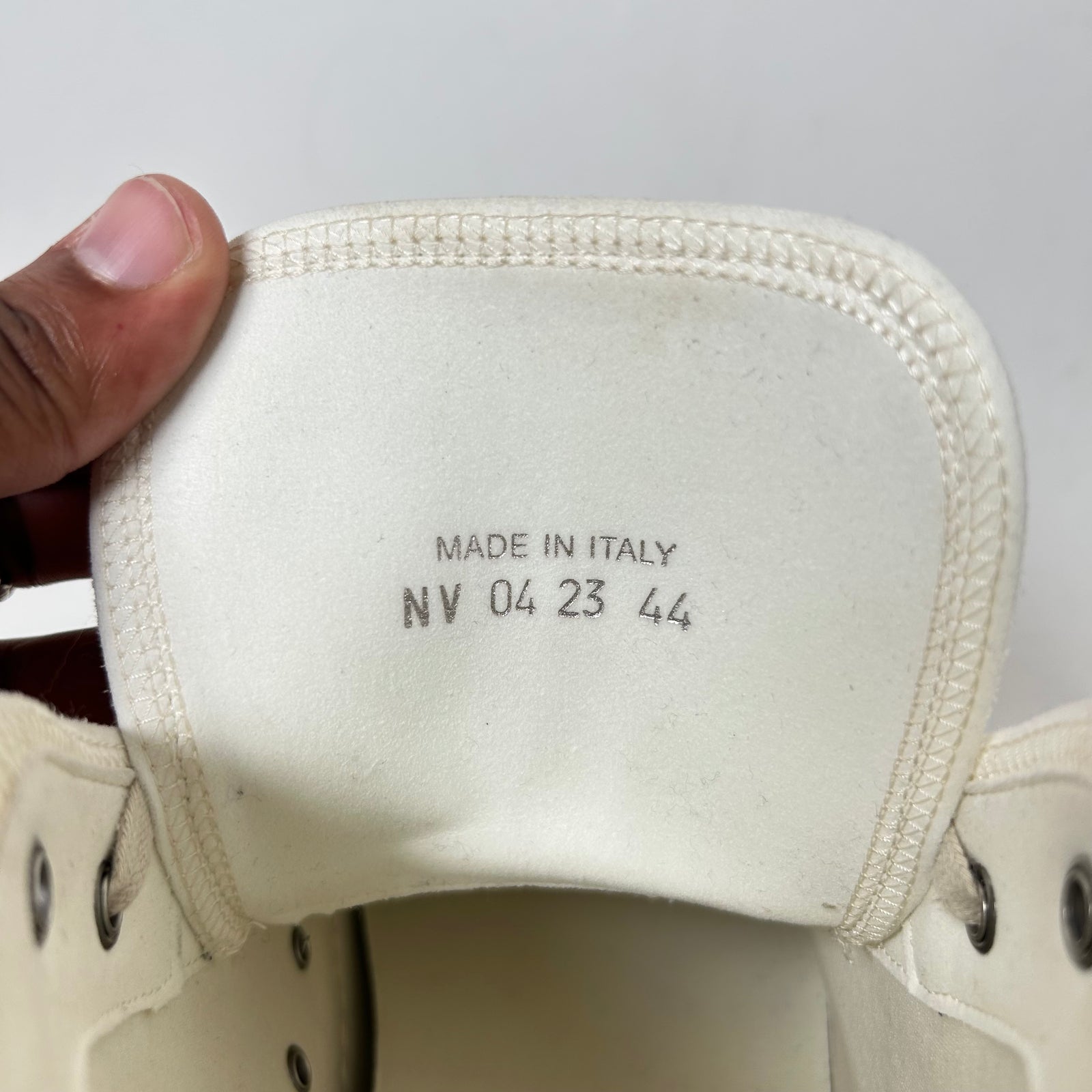 Dior B23 White 'AsteroDior' High Top Sneaker Size 44