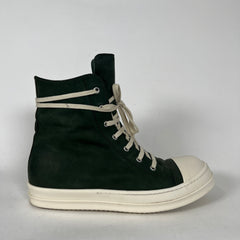 Rick Owens Moss Leather Ramones Size 43.5