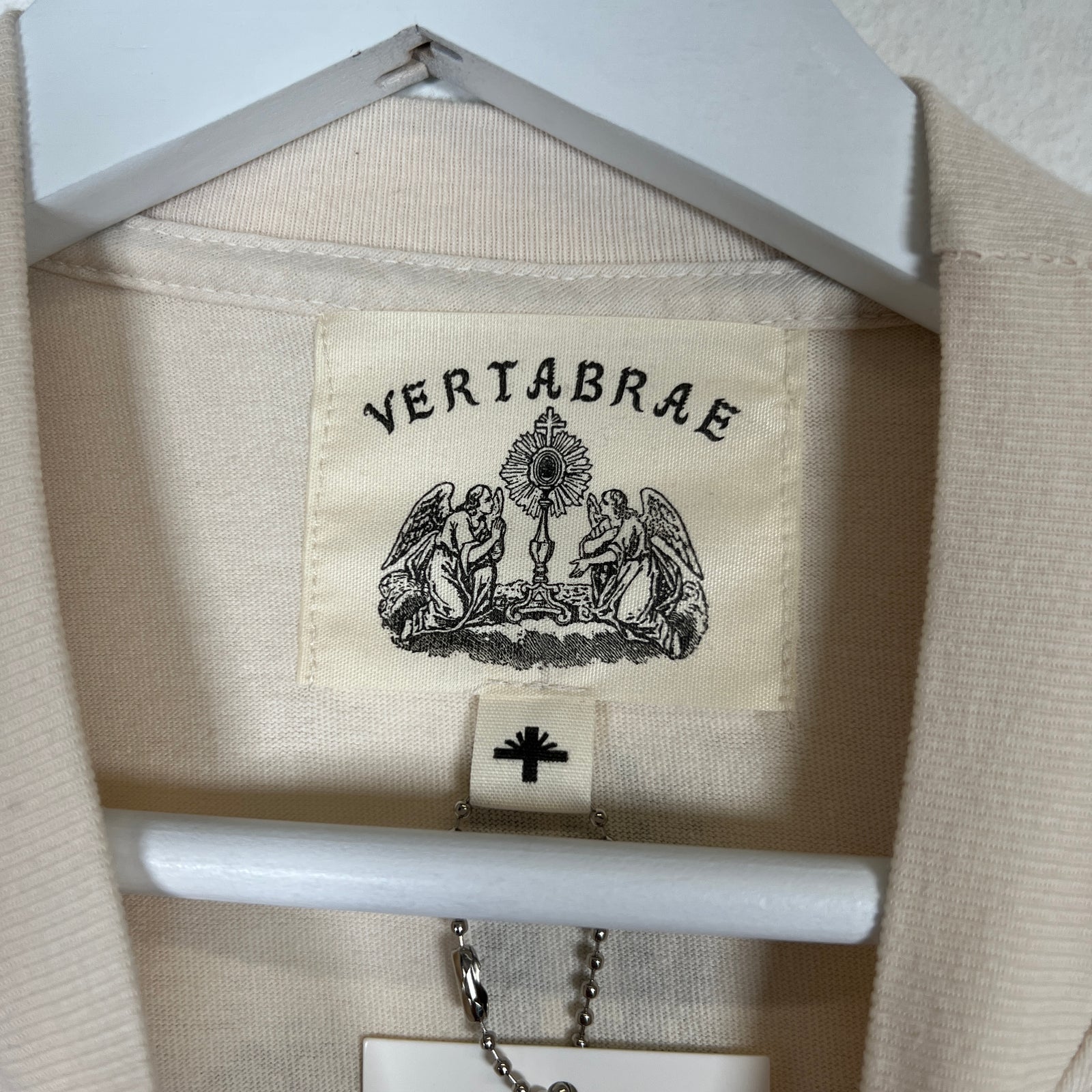 Vertebrae Cream "Nothing Without It" T-shirt Size M