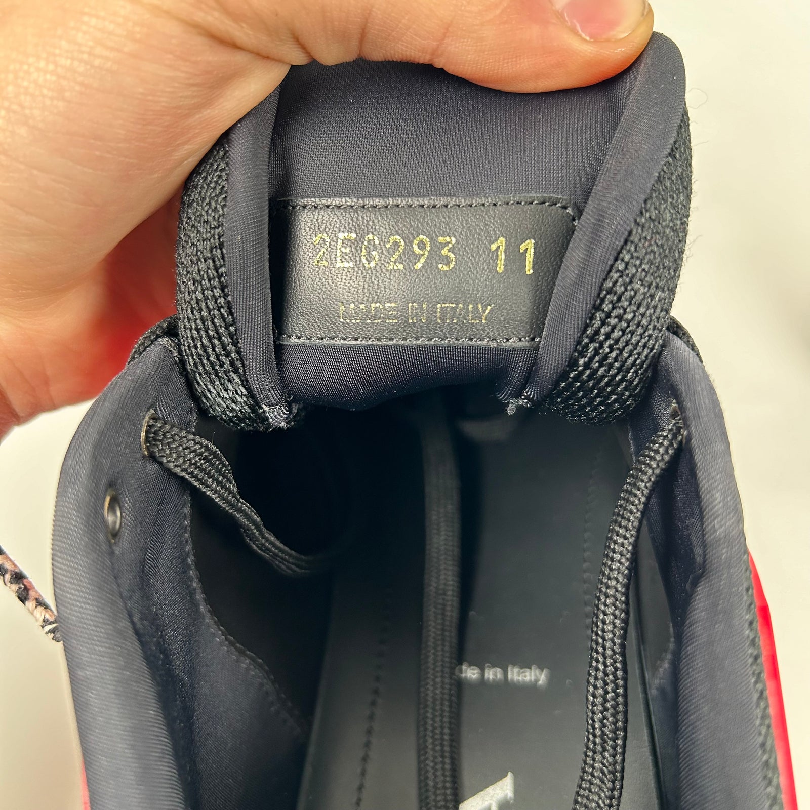 Prada Red Cloudbust Size 11