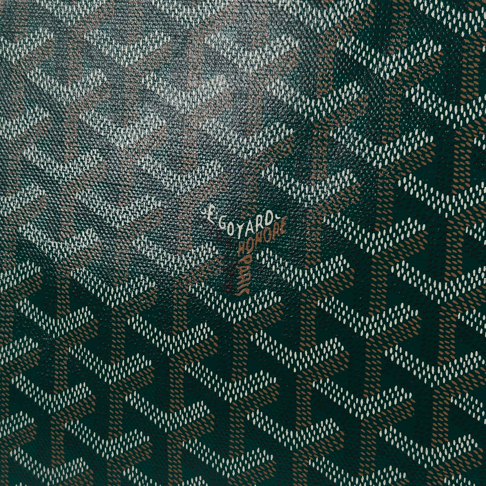Goyard Senat Green Pouch