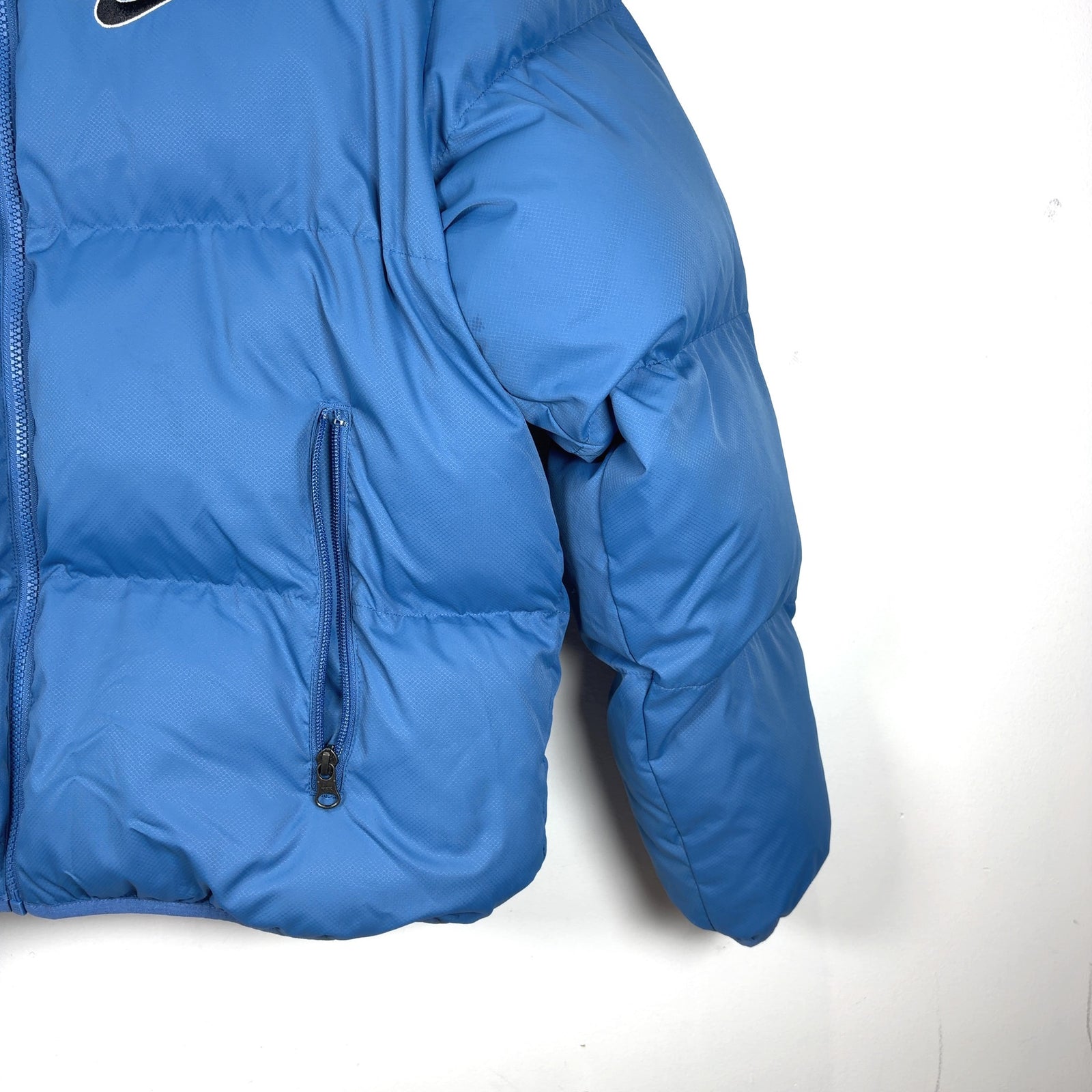 Supreme x Nike Snakeskin Patch Logo Puffer Jacket