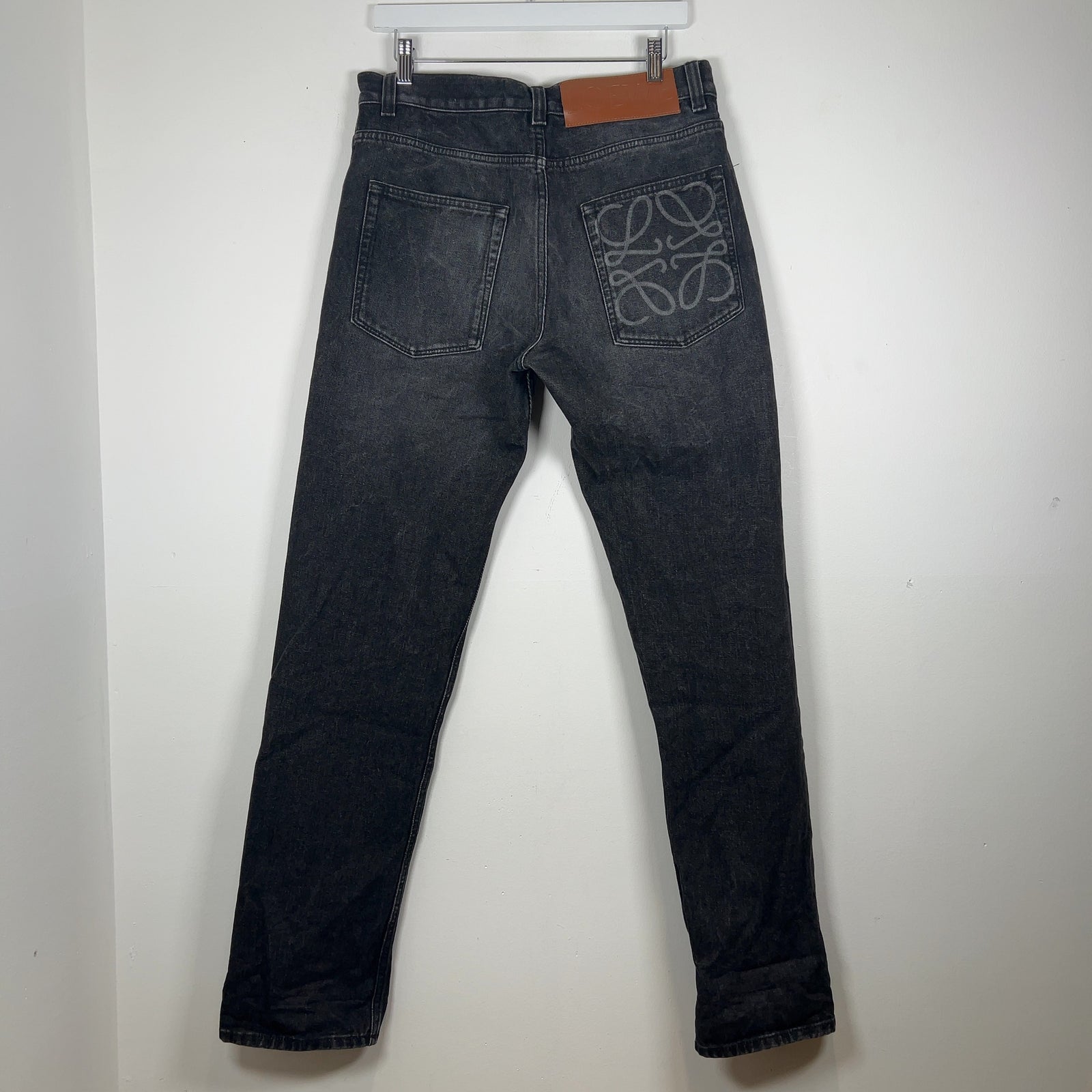 Loewe Anagram Pocket Washed Jeans