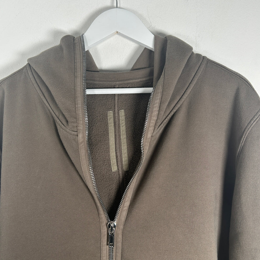 Rick Owens Dust Full Zip Gimp Hoodie Size XL