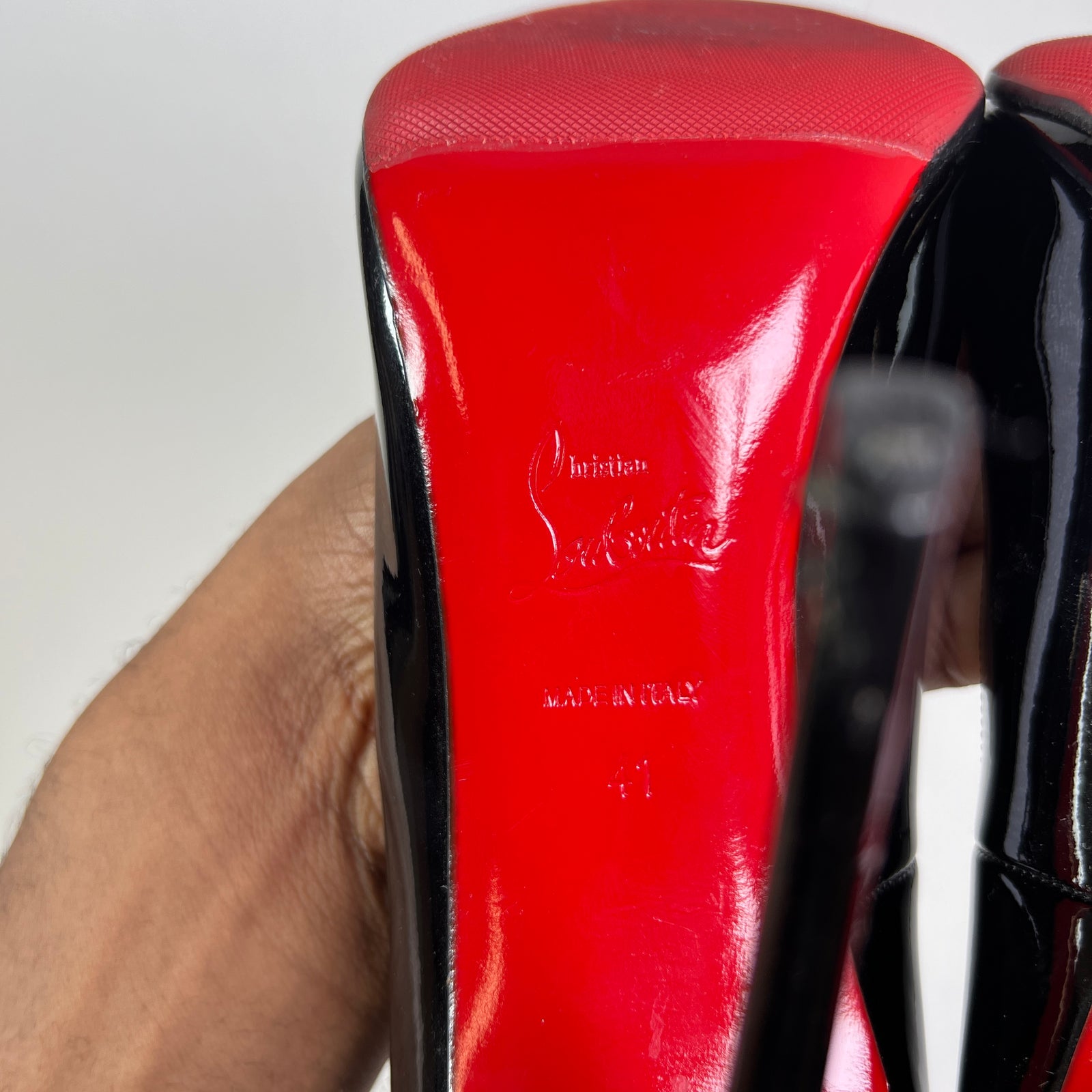 Christian Louboutin So Kate 120 Patent Heels
