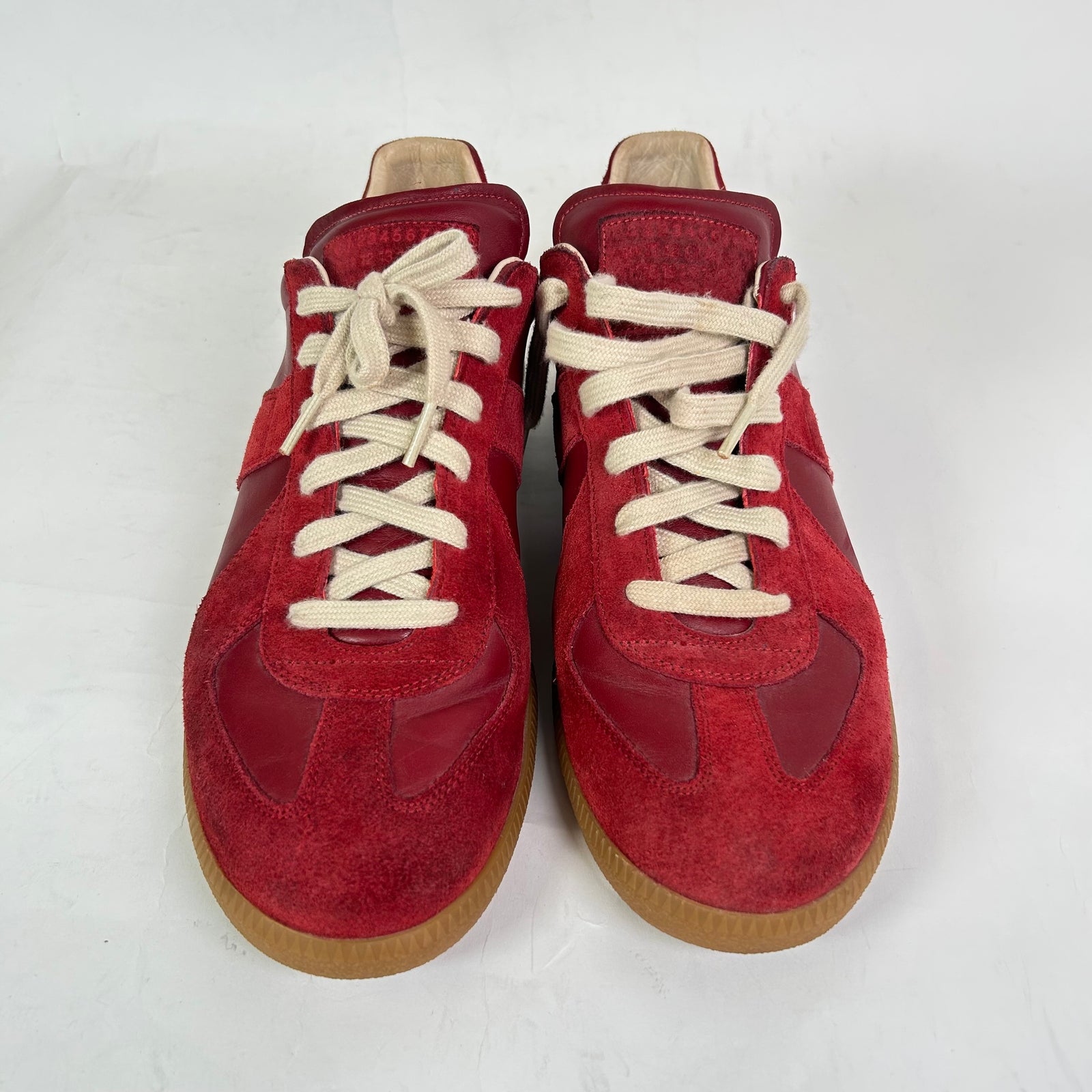 Maison Margiela Burgundy Red Replica Gats Size 45