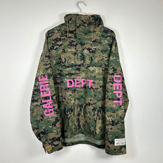 Gallery Dept Digital Camo Anorak Jacket Size XL