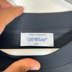 Off-White Black/Green Arrows T-Shirt Size XXL