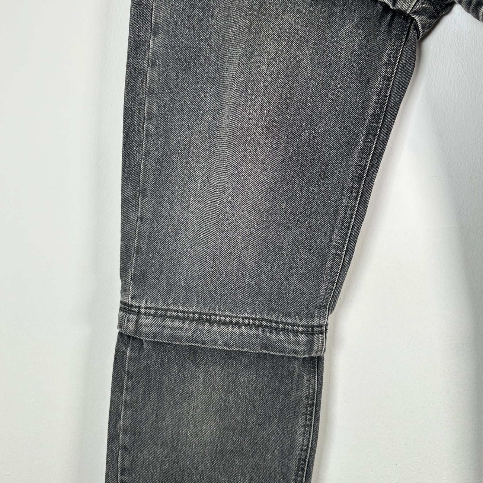Balenciaga Convertible Black Jeans Size 34