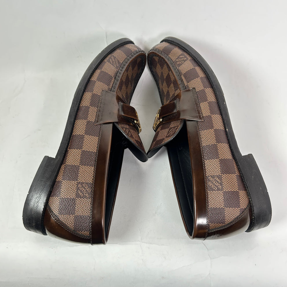 Louis Vuitton Ebene Monogram Major Loafer