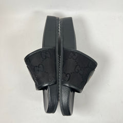 Gucci Black Off The Grid Sandals Size GG 9