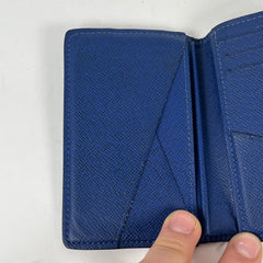 Louis Vuitton Monogram Blue Pocket Organizer