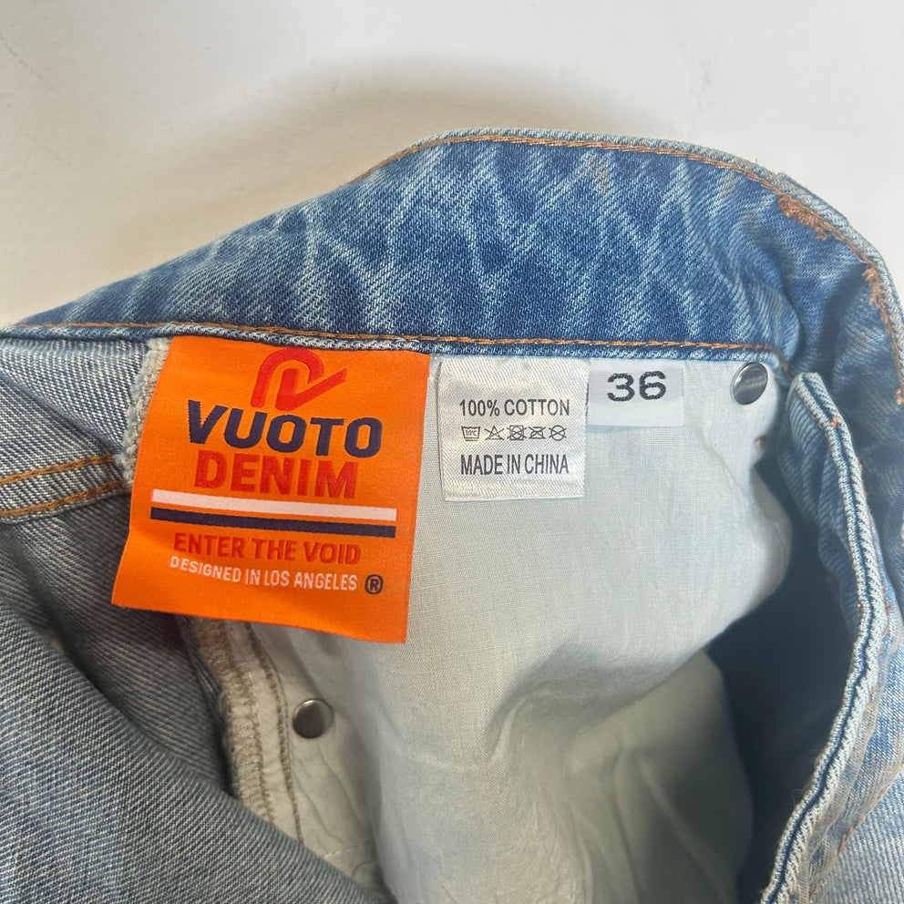 Vuoto 'Road Rash' Denim Jeans Size 36