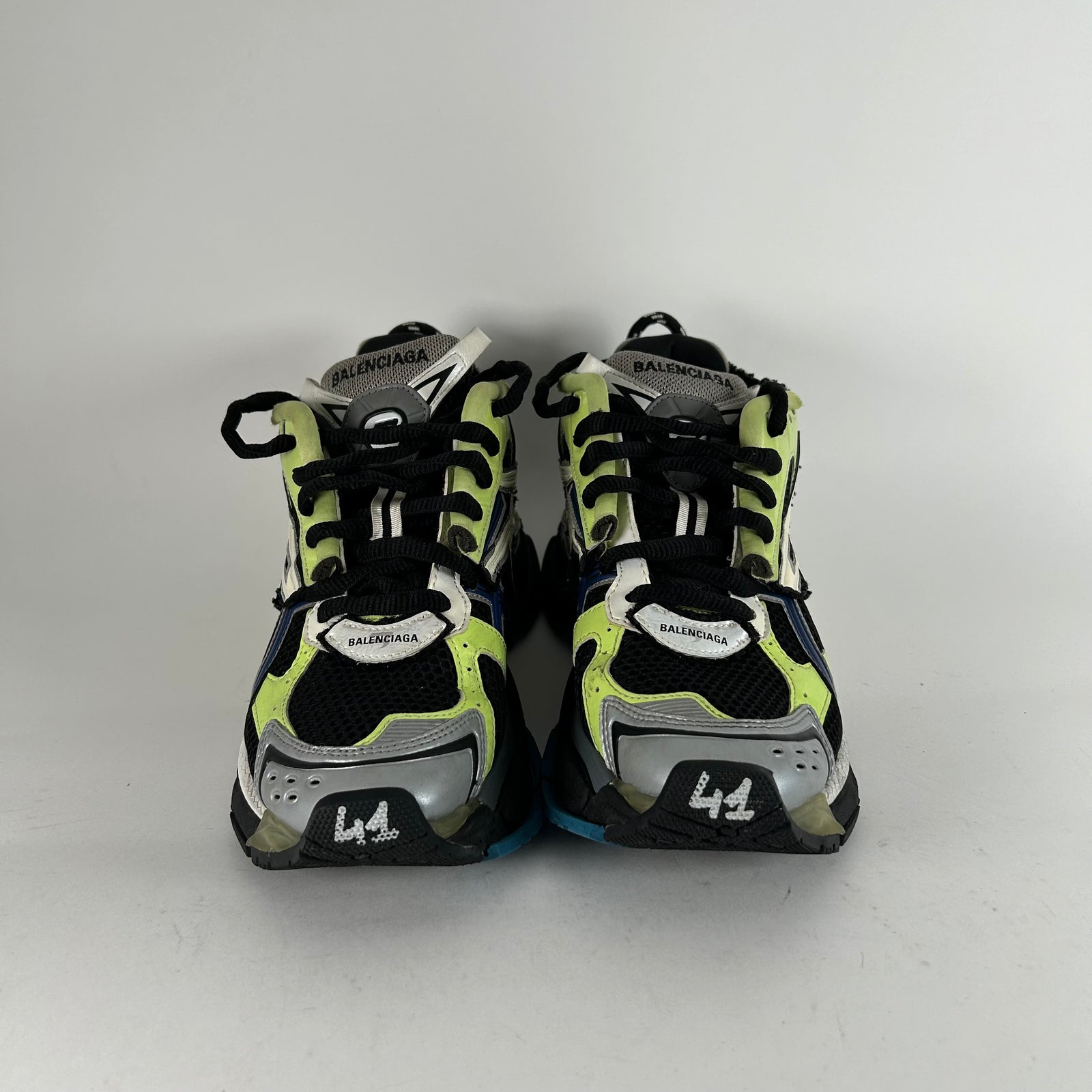 Balenciaga Blue/Green Runners Size 41