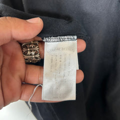 Chrome Hearts Black Boost Logo T-Shirt Size L