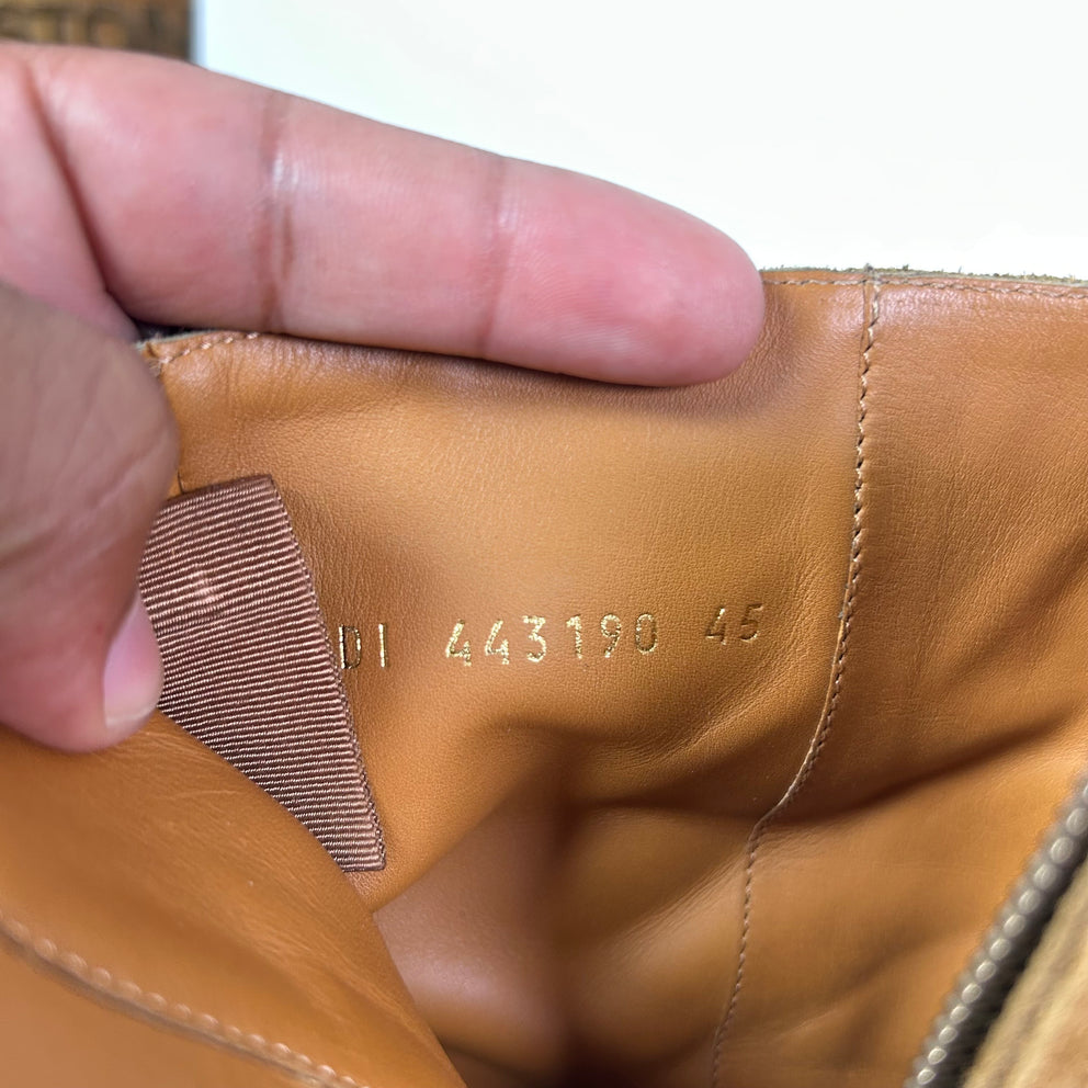 Saint Laurent Paris Suede Wyatt Boots