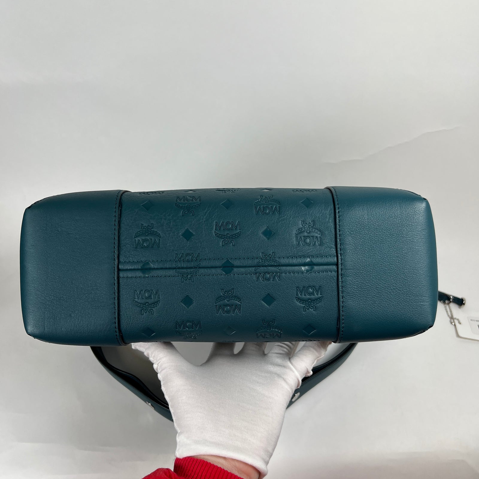 Mcm Medium Klara Hobo Bag Deep Teal