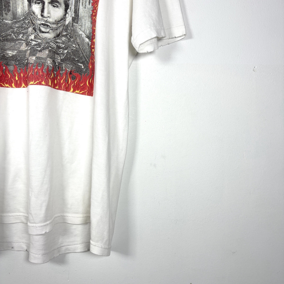 Number (N)ine AW04 'Give Peace a Chance' Dead Kennedys George Bush T-Shirt