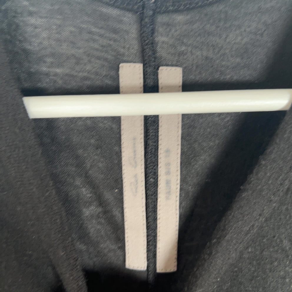 Rick Owens SS15 Faun Long Raw Cut Cotton T-Shirt