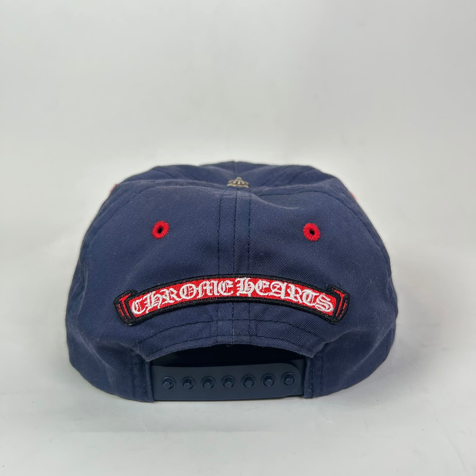 Chrome Hearts Navy Triple Cross Gas Station Hat