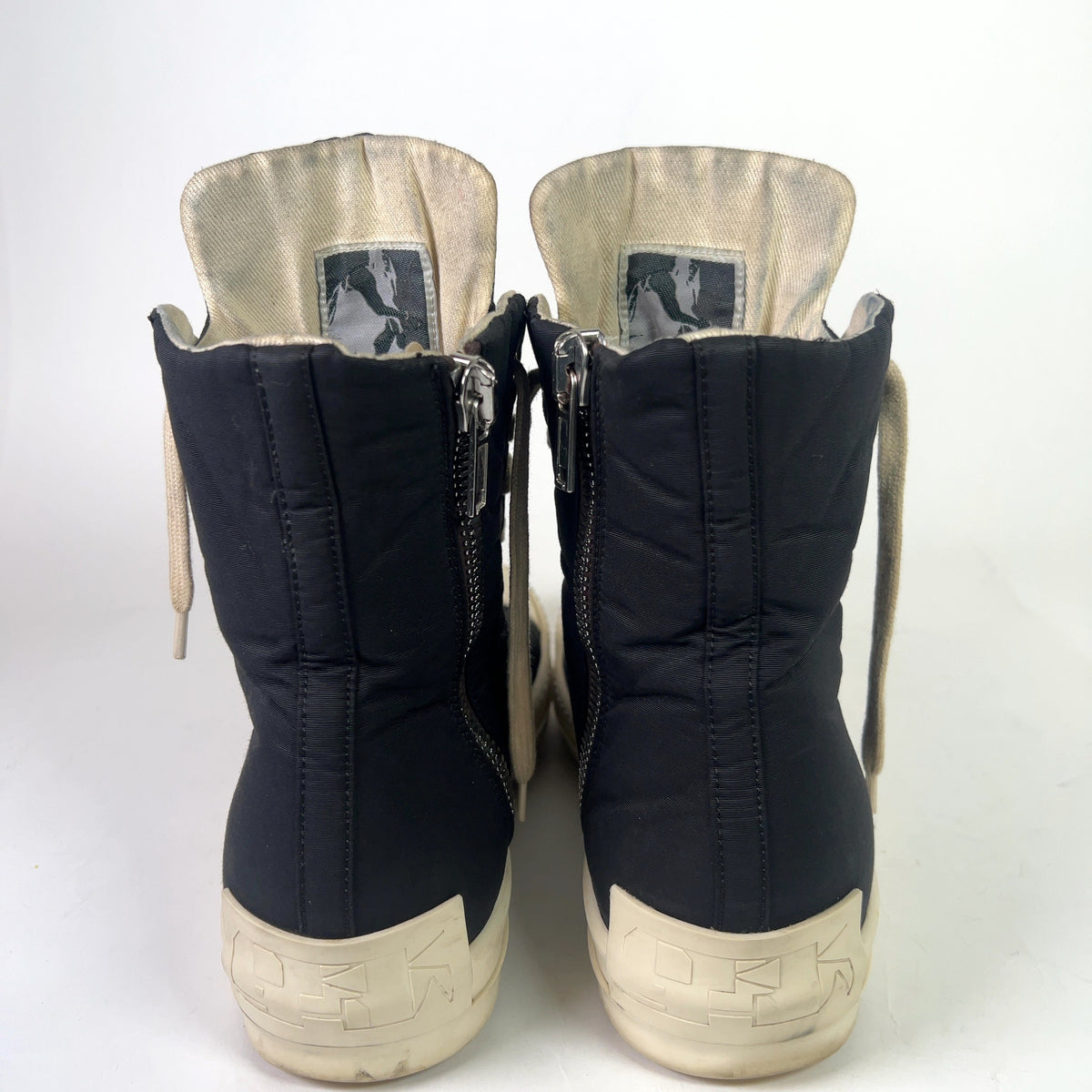Rick Owens DRKSHDW Padded High-Top Ramones