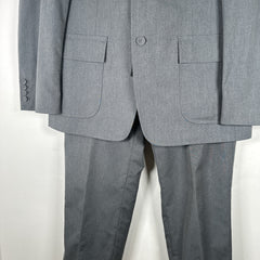 Thom Browne Grey Side Button Two Piece Suit Size S