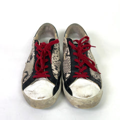 Golden Goose Python Superstar Sneakers
