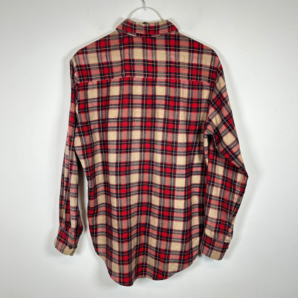 Needles Rebuild Red 7 Cuts Flannel Size M