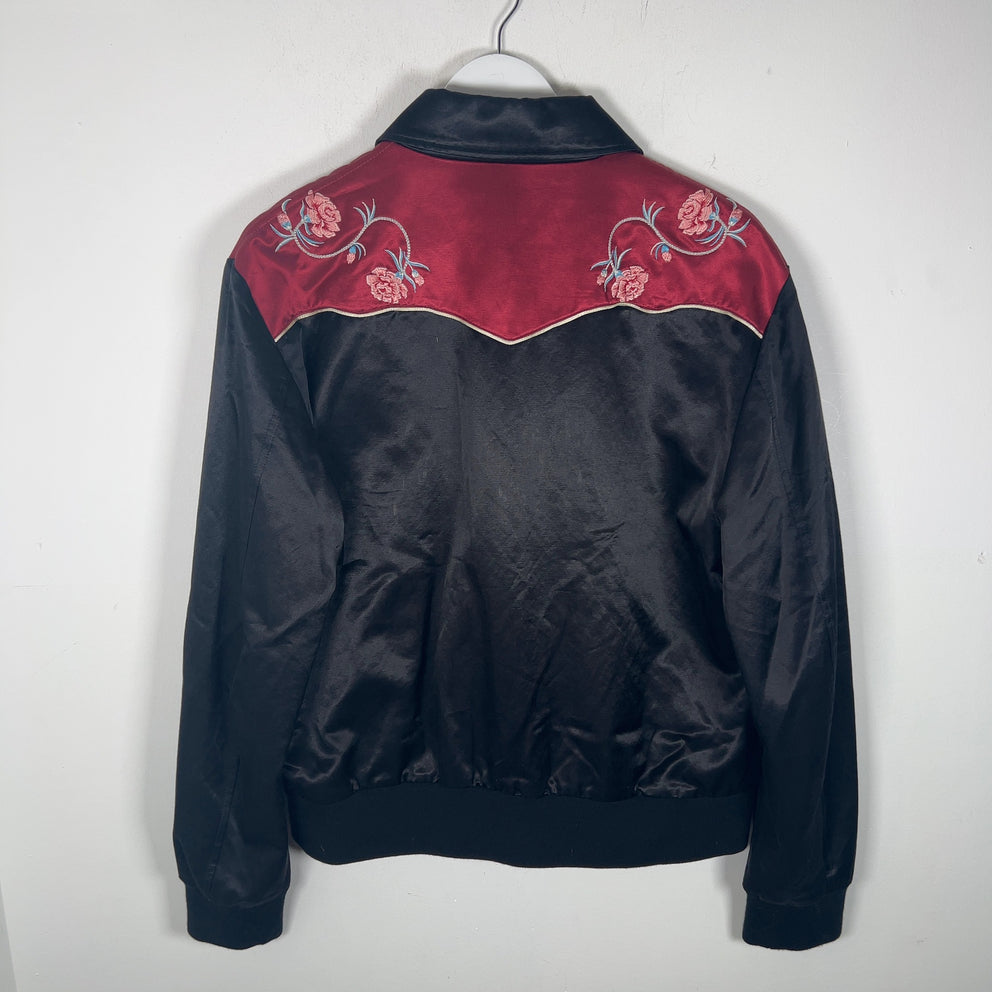 Saint Laurent FW16 Western Silk Teddy Jacket