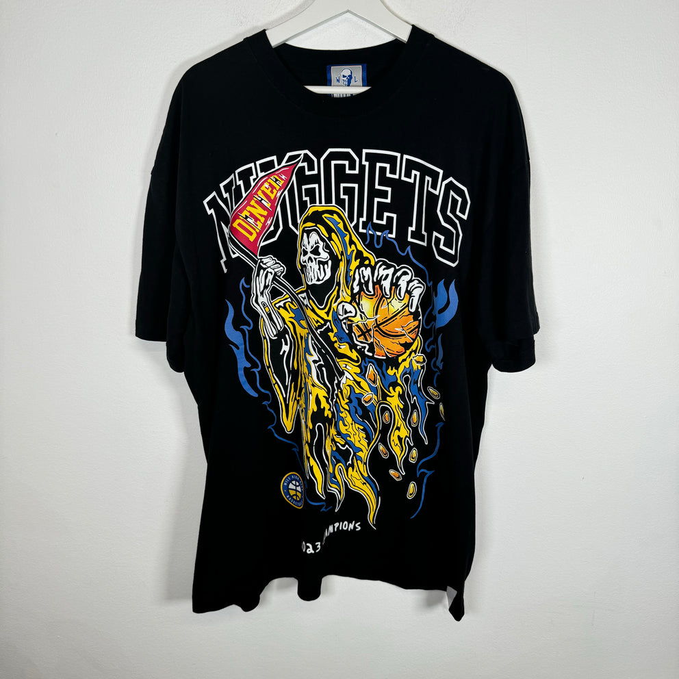 Warren Lotas Denver Nuggets Championship Tee Size XL